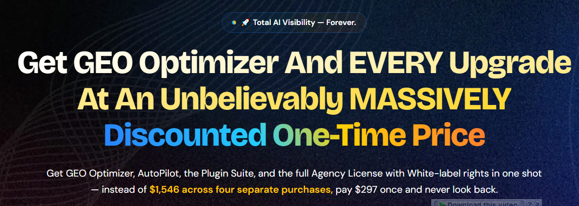 Master Your Local Map: A Deep Dive into the GEO Optimizer Bundle Deal