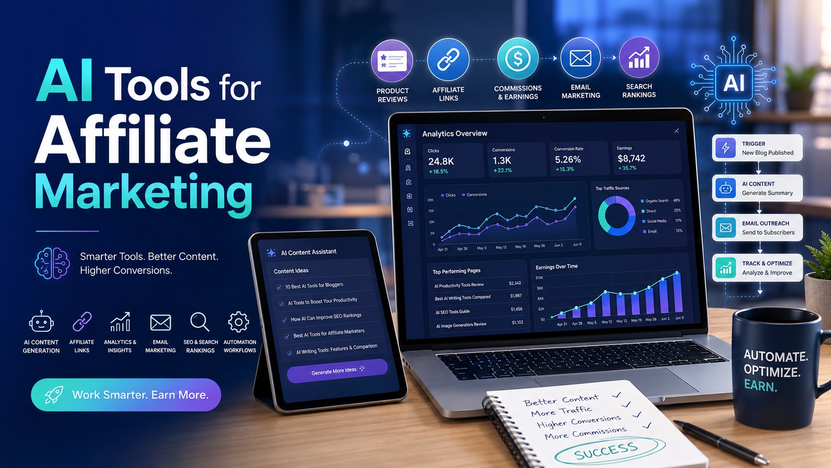 AI Tools for Affiliate Marketing in 2026 — Which Ones Actually Help You Make Money?